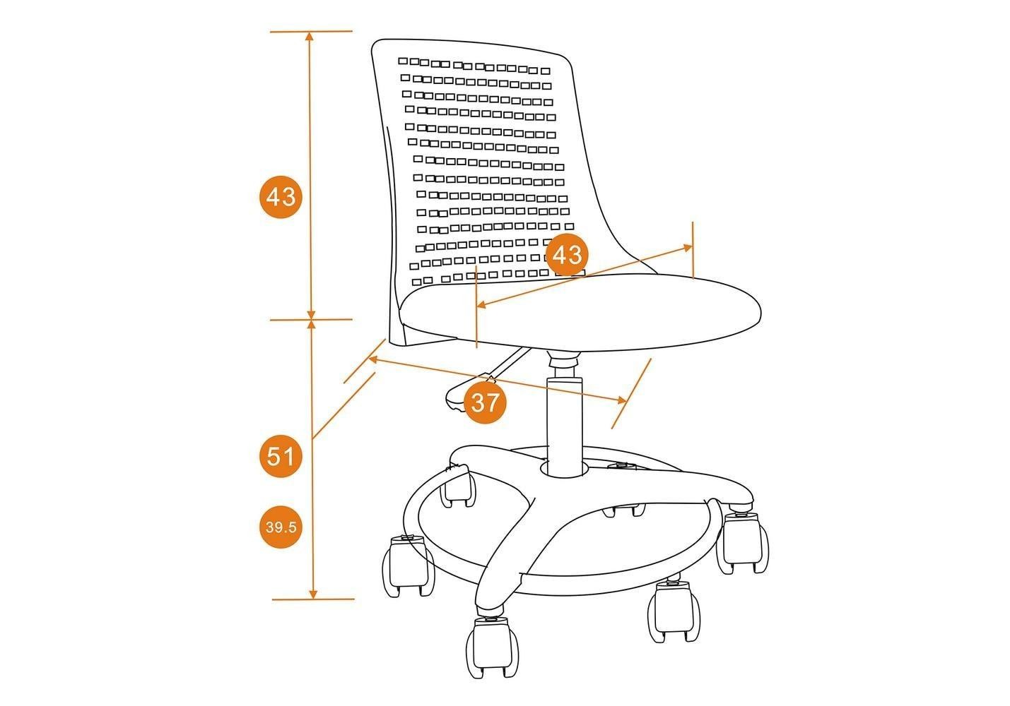 кресло детское tetchair kiddy