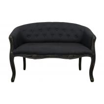  Двухместный дизайнерский диван Kandy Double Black Old, фото 1 