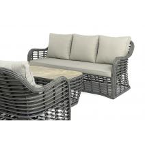  "Ницца" лаунж-зона из искусственного ротанга, цвет бронзовый, фото 252 