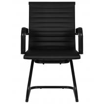  Набор 2 шт Офисное кресло для посетителей DOBRIN CODY BLACK, чёрный, фото 7 