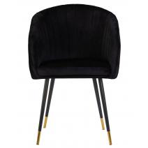  Стул обеденный DOBRIN MARY, черный велюр (1922-21), фото 6 