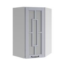  Кухня Гарда Шкаф верхний угловой со стеклом ПУС 550*550 / h-700 / h-900 /, фото 2 