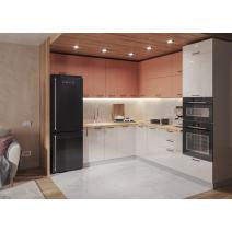  Кухня Ройс Шкаф верхний горизонтальный со стеклом ПГСФ 500 / h-350 / h-450, фото 8 