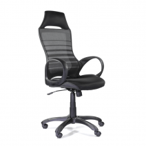  Кресло офисное Тесла М-709 PL-black, фото 2 