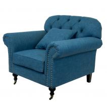  Кресло Kavita blue, фото 3 