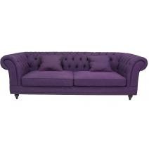  Фиолетовый диван из льна Neylan purple, фото 2 