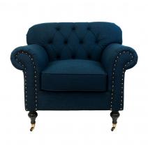  Кресло Kavita dark blue, фото 1 