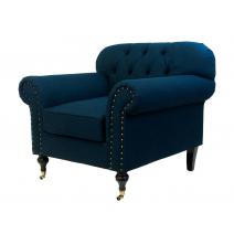  Кресло Kavita dark blue, фото 2 