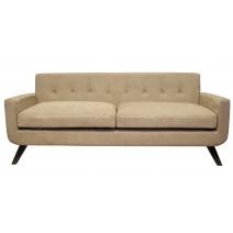  Коричневый велюровый диван Uter, фото 1 