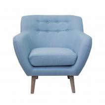  Низкое кресло Fuller blue, фото 1 