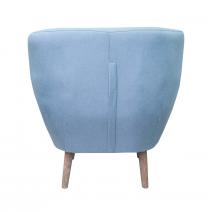  Низкое кресло Fuller blue, фото 3 