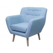  Низкое кресло Fuller blue, фото 4 