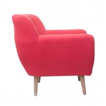 Низкое кресло Fuller red, фото 2 