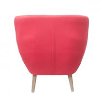  Низкое кресло Fuller red, фото 3 
