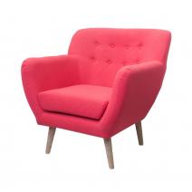  Низкое кресло Fuller red, фото 4 