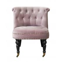  Низкое кресло Aviana pink velvet, фото 1 
