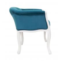  Низкое кресло Kandy blue+white, фото 2 
