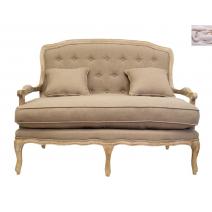  Двухместный розовый диван Yareli brown, фото 1 