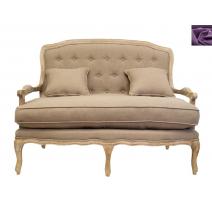  Двухместный фиолетовый диван Yareli brown, фото 1 