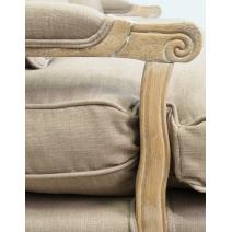  Двухместный серый диван Yareli brown, фото 3 