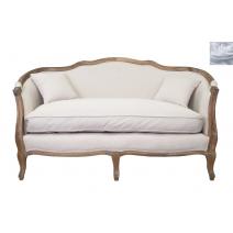  Двухместный серый диван Darcy 2, фото 1 