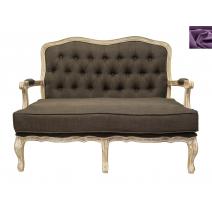  Двухместный фиолетовый диван Yareli brown v2, фото 1 