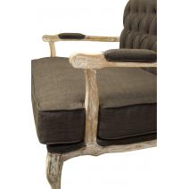  Двухместный серый диван Yareli brown v2, фото 3 
