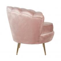  Дизайнерское кресло ракушка  розовое Pearl pink, фото 3 