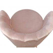  Дизайнерское кресло ракушка  розовое Pearl pink, фото 5 