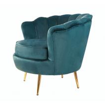  Дизайнерское кресло ракушка Pearl marine Сине-зеленый, фото 2 