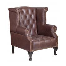  Кожаное кресло Royal brown, фото 2 