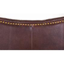  Коричневый кожаный диван Royal sofa brown, фото 5 