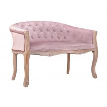  Классический розовый диван Kandy double pink velvet, фото 2 