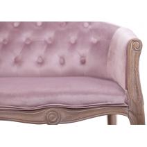  Классический розовый диван Kandy double pink velvet, фото 6 