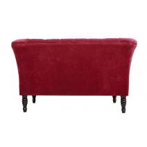  Двухместный красный диван Dalena vine, фото 4 