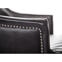  Кожаное кресло Chester black leather, фото 5 