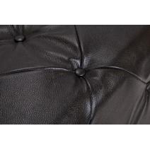  Пуф Amrit black leather, фото 3 