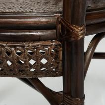  ТЕРРАСНЫЙ КОМПЛЕКТ "PELANGI" (стол со стеклом + 2 кресла) /без подушек/, фото 5 