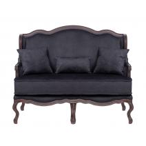  Двухместный черный диван Brody double black, фото 1 