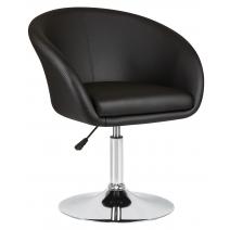  Кресло дизайнерское DOBRIN EDISON, чёрный, фото 7 