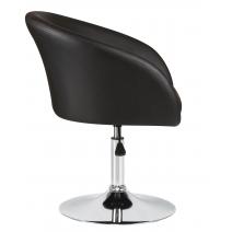  Кресло дизайнерское DOBRIN EDISON, чёрный, фото 2 