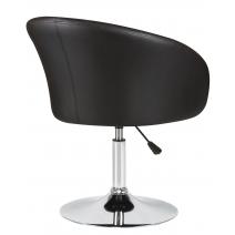  Кресло дизайнерское DOBRIN EDISON, чёрный, фото 3 