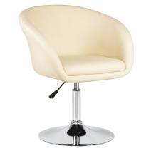  Кресло дизайнерское DOBRIN EDISON, кремовый, фото 1 