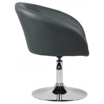  Кресло дизайнерское DOBRIN EDISON, серый, фото 2 