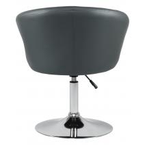  Кресло дизайнерское DOBRIN EDISON, серый, фото 3 