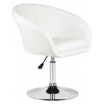  Кресло дизайнерское DOBRIN EDISON, белый, фото 2 