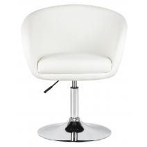  Кресло дизайнерское DOBRIN EDISON, белый, фото 6 