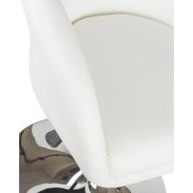 Кресло дизайнерское DOBRIN EDISON, белый, фото 7 
