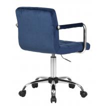  Офисное кресло для персонала DOBRIN TERRY, синий велюр (MJ9-117), фото 4 