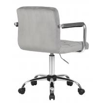  Офисное кресло для персонала DOBRIN TERRY, серый велюр (MJ9-75), фото 4 